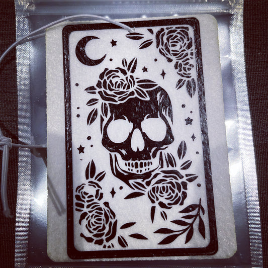 Skull Tarot - Re-usable Air Freshener
